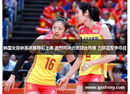 韩国女排联赛决赛精彩上演 激烈对决点燃球迷热情 力拼冠军争夺战